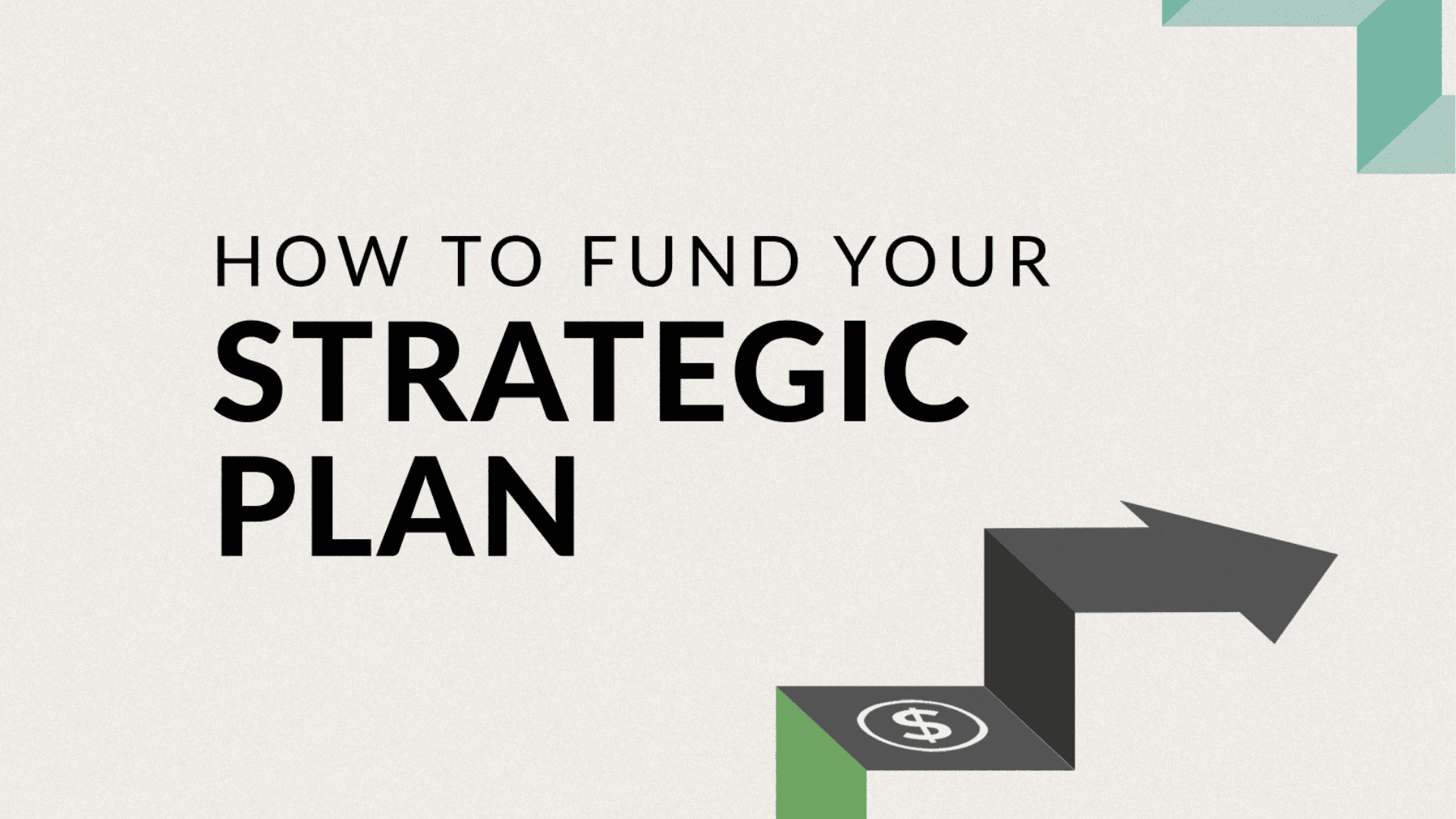 funding strategic plan