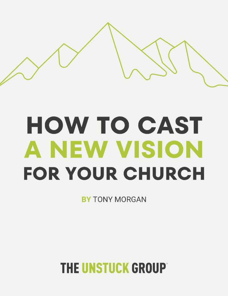 how to cast a new vision for your church cover