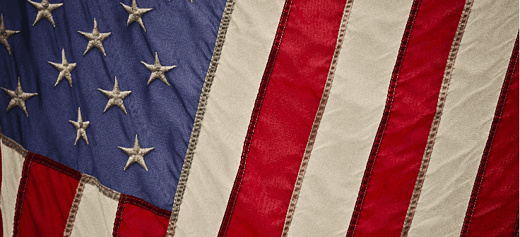 American Flag via Kevin Morris_Unsplash