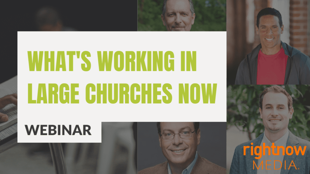 whats working in large churches now yt
