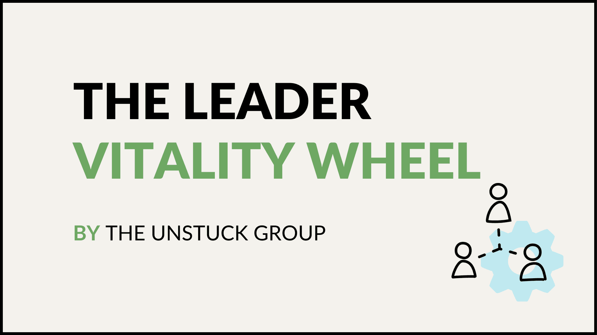 leader vitality wheel