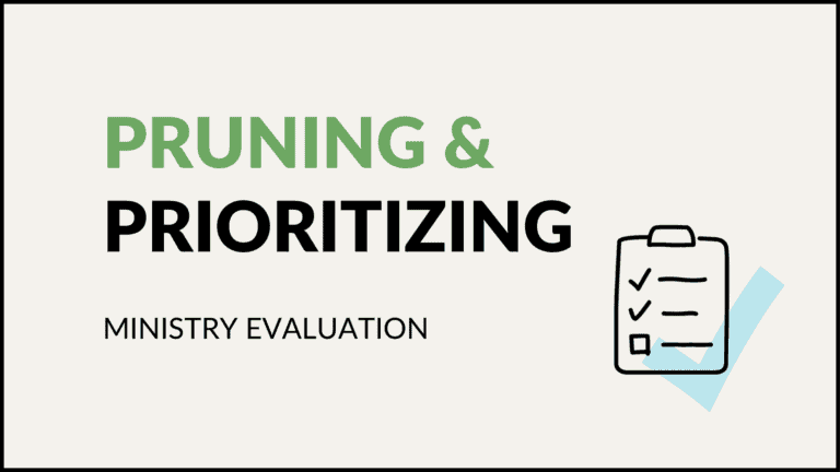 pruning & prioritizing