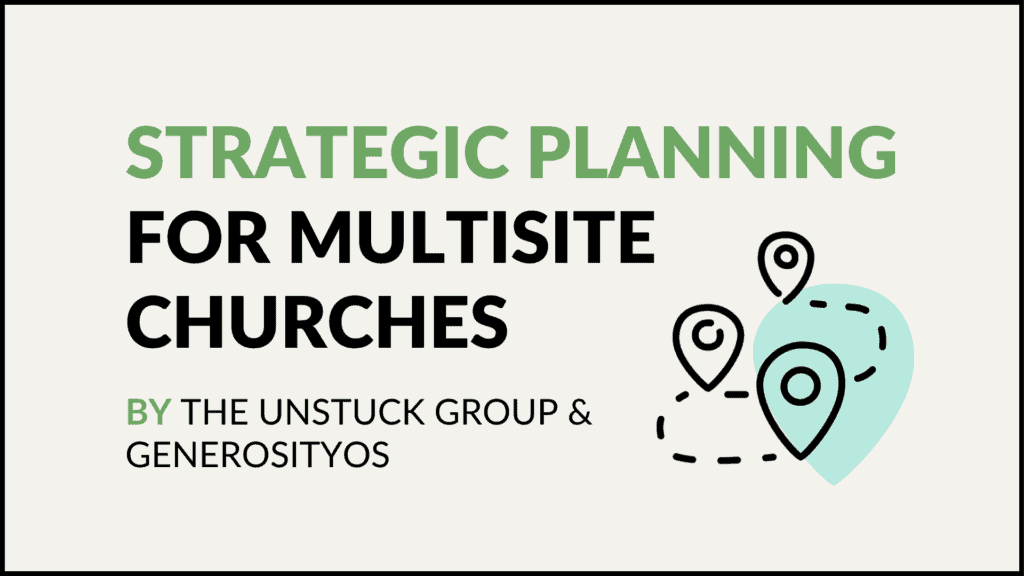 strategic planning for multisite churches