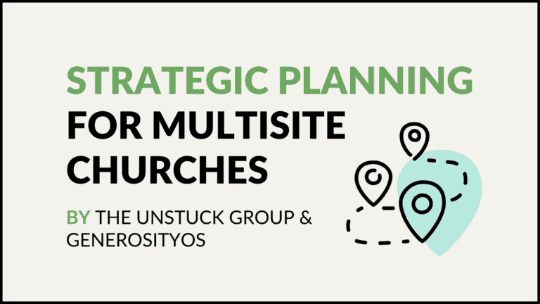 strategic planning for multisite churches