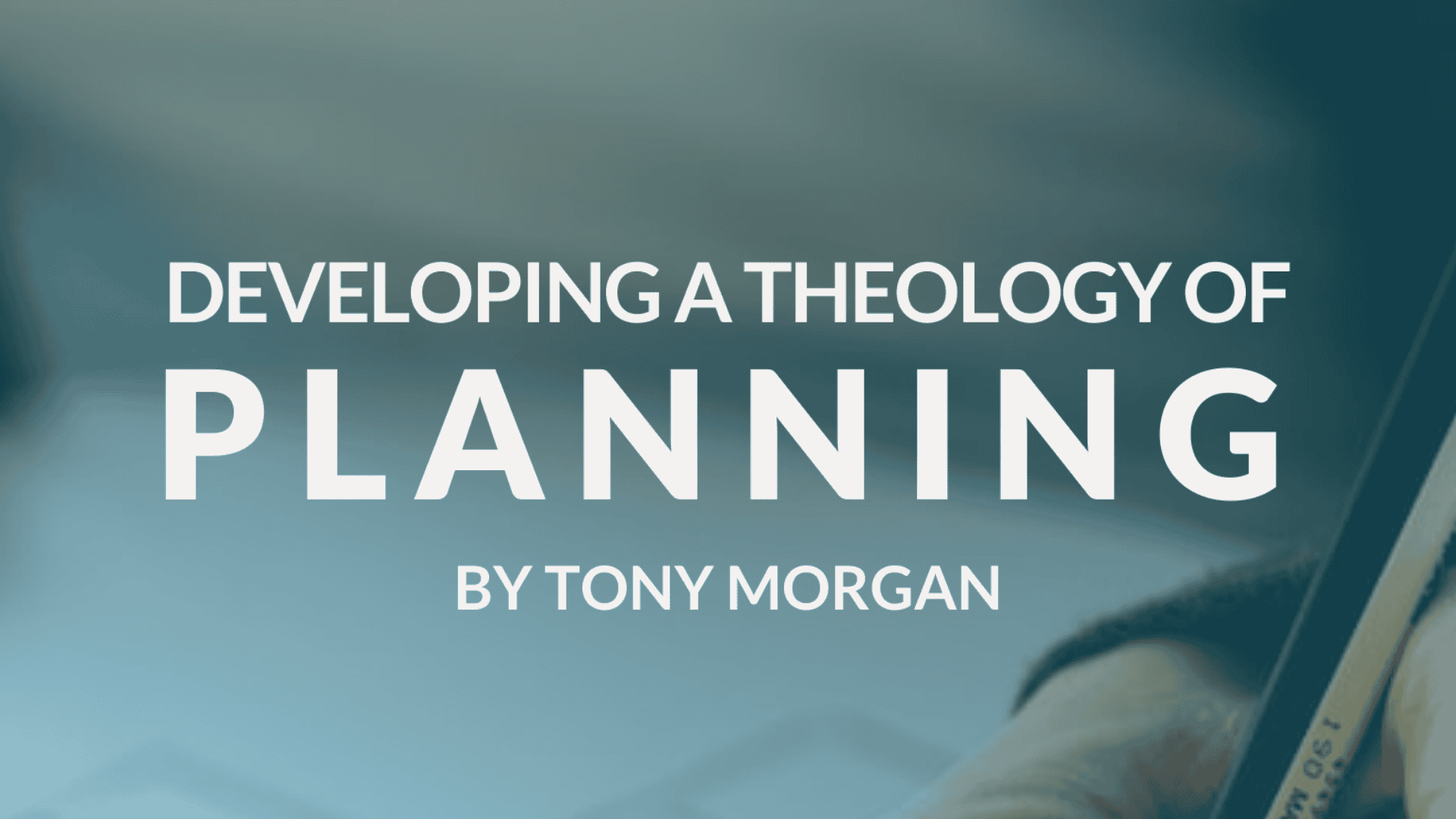 theology of planning