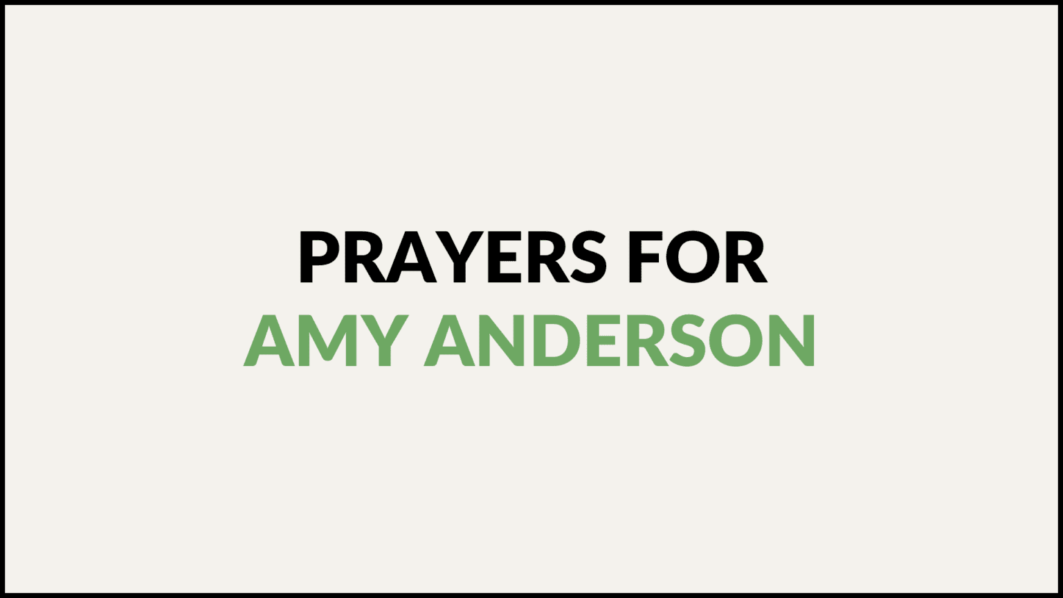 prayers for amy
