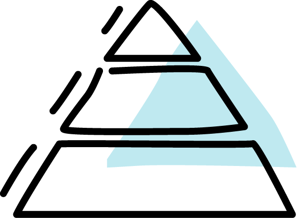 pyramid blue
